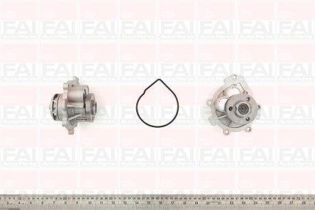 Водяна помпа Opel Astra G/H 1.6 Z16XEP FAI AUTOPARTS WP6429