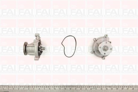 Водяна помпа Mercedes A-Class/B-Class 04- FAI AUTOPARTS WP6439