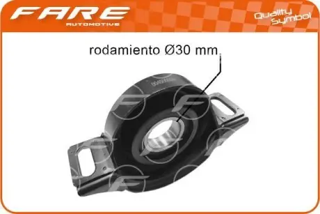 Подшипник подвесной Fare 11499