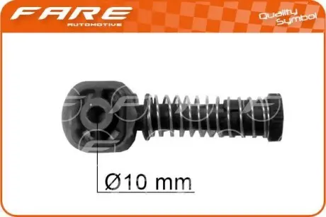 Зажим троса d 10mm Fare 9932