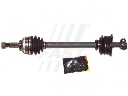 Полуось левая +ABS (L:630/A:21/ABS:26/O-30mm) Renault Kangoo/Clio II 98- FAST FT27165