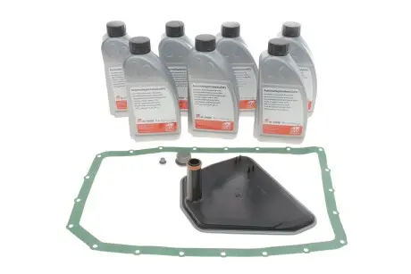 Комплект сервісний АКПП (рідина для гідравл. передач 7х1л + фільтр АКПП з прокладкою) FEBI BILSTEIN 176875