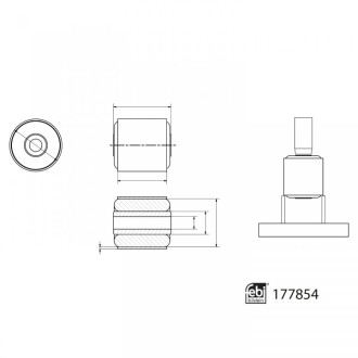 Сайлентблок FEBI BILSTEIN 177854