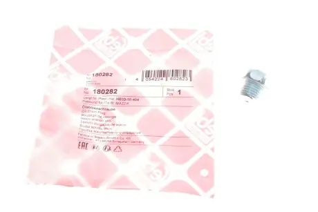 Пробка слива масла FEBI BILSTEIN 180282