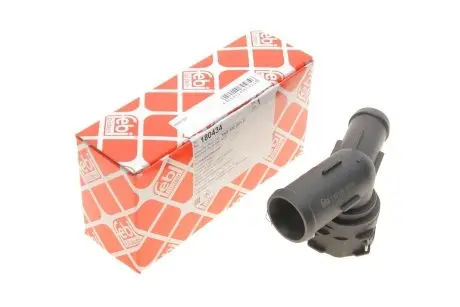 Фланец охлаждающей жидкости Audi A3 Seat Altea, Altea Xl, Леон, Толедо III Skoda Octavia II, Yeti Vw Beetle, Caddy III, Caddy III/Minivan, Eos, Golf Plus V, Golf V, Golf Vi Axw-Cbzb 05.03- FEBI BILSTEIN 180434