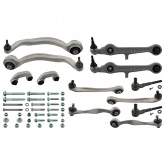 Комплект важелів підвіски (передньої) Audi A4 (B6/B7) 00-/A6 (C6) 04-/Seat Exeo 09- (з болтами) FEBI BILSTEIN 39404