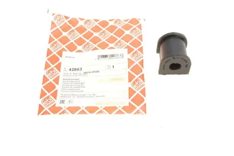 Подушка (втулка) стабилизатора FEBI BILSTEIN 42863