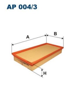 Фiльтр повiтряний FILTRON AP0043