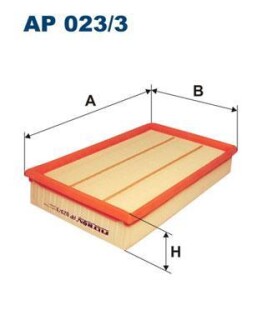 Фiльтр повiтряний FILTRON AP0233