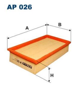 Фiльтр повiтряний FILTRON AP026