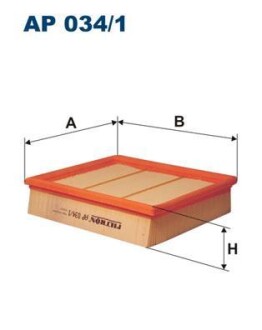 Фiльтр повiтряний FILTRON AP0341