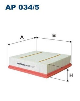 Фiльтр повiтряний FILTRON AP0345