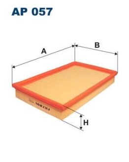 Фiльтр повiтряний FILTRON AP057