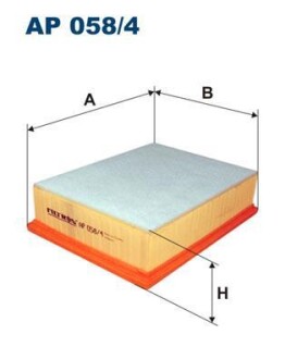 Фiльтр повiтряний FILTRON AP0584