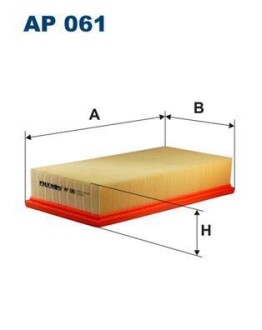 Фiльтр повiтряний FILTRON AP061