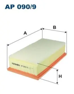 Фiльтр повiтряний FILTRON AP0909