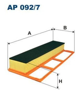 Фiльтр повiтряний FILTRON AP0927