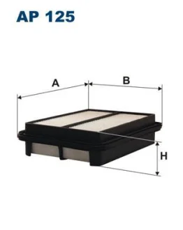 Фiльтр повiтряний FILTRON AP125