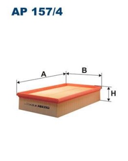 Фiльтр повiтряний FILTRON AP1574