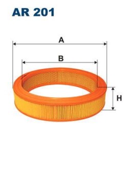 Фiльтр повiтряний FILTRON AR201