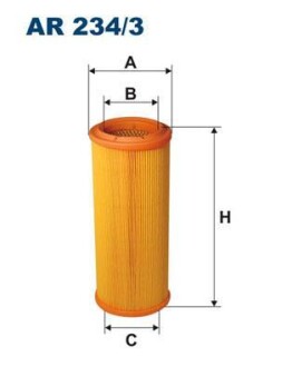 Фiльтр повiтряний FILTRON AR2343