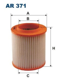 Фiльтр повiтряний FILTRON AR371