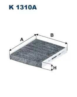 Фiльтр салону вугiльний FILTRON K1310A