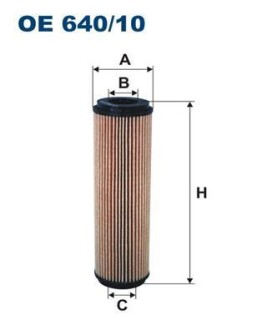 Фiльтр масляний FILTRON OE64010