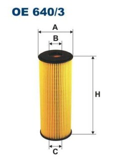 Фiльтр масляний FILTRON OE6403