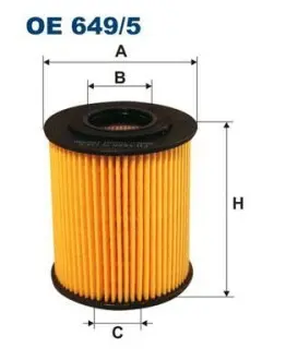 Фiльтр масляний FILTRON OE6495