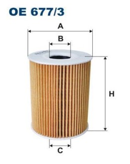 Фiльтр масляний FILTRON OE6773