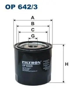 Фильтр масляный FILTRON OP6423