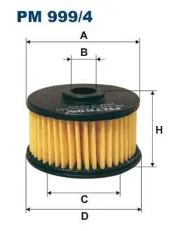Фильтр топливный для LPG вне.d=37mm,h=22mm FILTRON PM9994