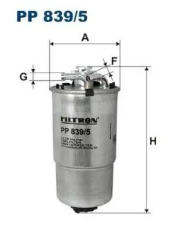 Фiльтр паливний FILTRON PP8395