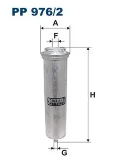 Фiльтр паливний FILTRON PP9762