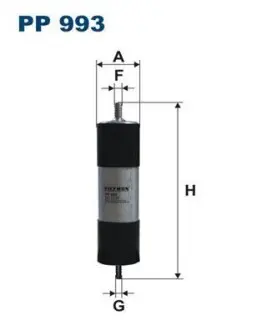Фiльтр паливний FILTRON PP993
