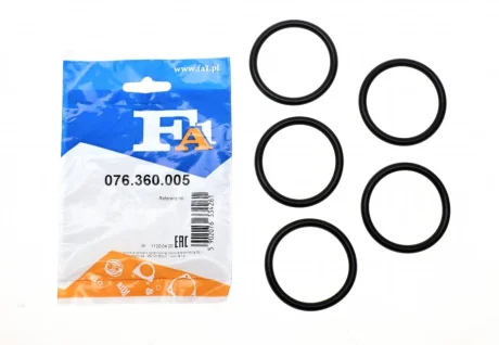 Кільце гумове Fischer Automotive One (FA1) 076360005