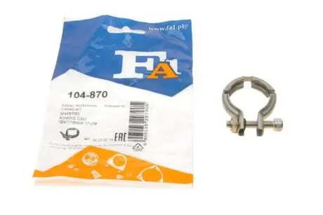 Хомут глушника Fischer Automotive One (FA1) 104-870