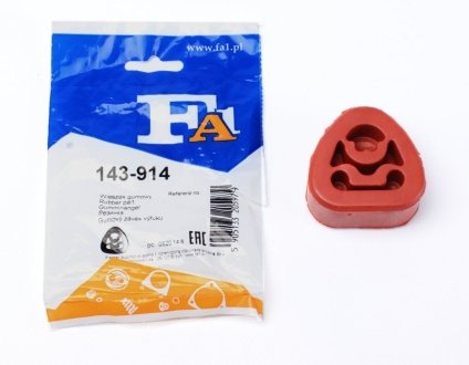 Крепление резиновое Fischer Automotive One (FA1) 143-914