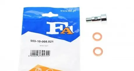 Гвинт з прокладками CITROËN JUMPY 2.0D 10- FIAT SCUDO 2.0D 10-16 Fischer Automotive One (FA1) 989-10-005.021