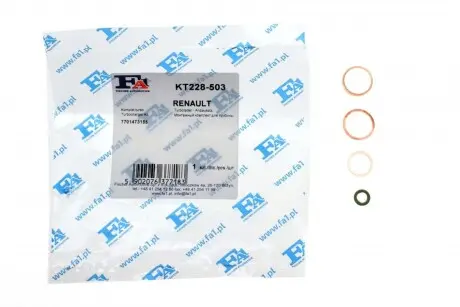 Фото комплект прокладок турбіни Fischer Automotive One (FA1) KT228-503 Комплект прокладок турбіни Fischer Automotive One (FA1) KT228-503