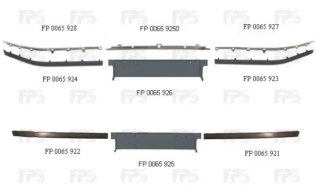 Полоска пластикова FPS FP 0065 928 (фото 1)