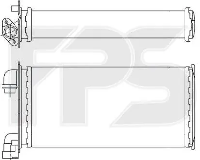 Радиатор печки FPS FP 14 N98