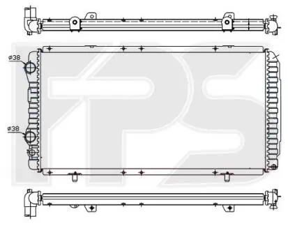 Радиатор охлаждения FPS FP 20 A722