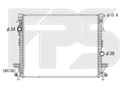 Автозапчасть FPS FP 28 A615