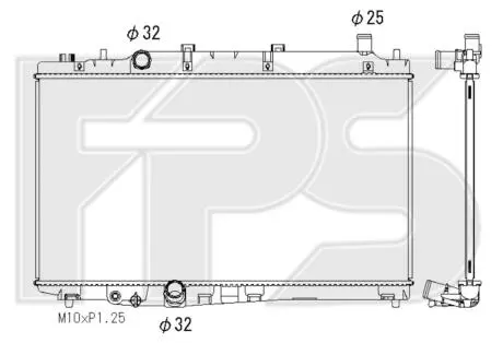 Автозапчасть FPS FP 30 A814
