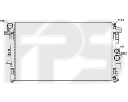 Радиатор охлаждения FPS FP 46 A16 (фото 1)