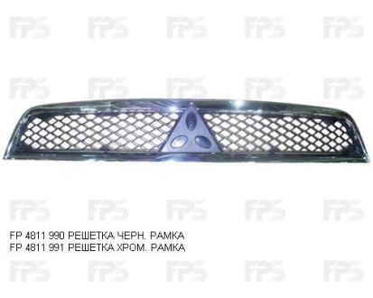 Решітка пластикова FPS FP 4811 990