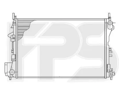 Радіатор охолодження FPS FP 52 A1093