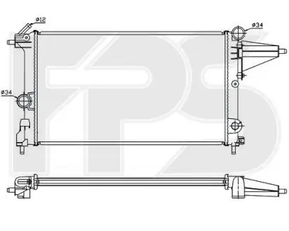 Радіатор FPS FP 52 A252